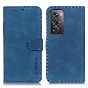 For OPPO Reno12 Pro 5G Global KHAZNEH Retro Texture Flip Leather Phone Case(Blue)