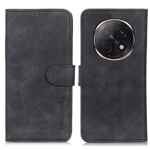For OPPO A5 Pro 5G Global KHAZNEH Retro Texture Flip Leather Phone Case(Black)