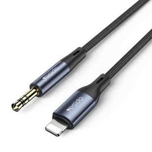 Yesido YAU35 8 Pin to 3.5mm AUX Audio Adapter Cable(Black)