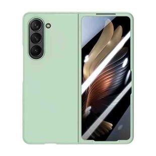 For Samsung Galaxy Z Fold5 Integrated PC Skin Feel Shockproof Phone Case(Mint Green)