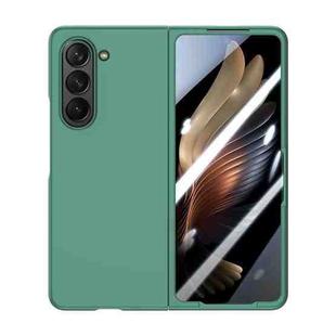 For Samsung Galaxy Z Fold5 Integrated PC Skin Feel Shockproof Phone Case(Green)