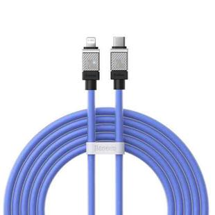Baseus Cool Play Series 20W USB-C / Type-C to 8 Pin Fast Charging Data Cable, Length:2m(Blue)
