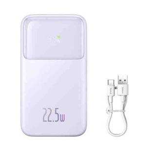 Baseus Comet Series Dual-Cable Digital Display Fast Charge Power Bank 10000mAh 22.5W(Purple)