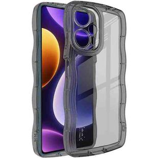 For Xiaomi Redmi Note 12 Turbo 5G/Poco F5 5G IMAK UX-8 Series Shockproof TPU Phone Case(Transparent Black)