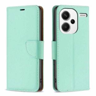 For Xiaomi Redmi Note 13 Pro+ Litchi Texture Pure Color Leather Phone Case(Green)