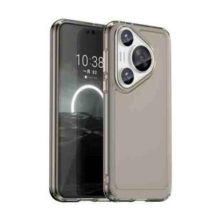 For Huawei Pura 70 Pro Candy Series TPU Phone Case(Transparent Grey)