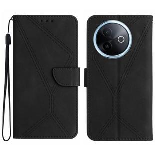 For vivo Y39 5G Global Stitching Embossed Leather Phone Case(Black)