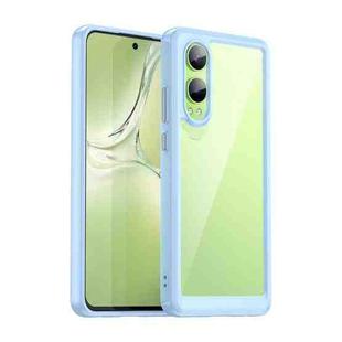 For OPPO K12x Colorful Series Acrylic Hybrid TPU Phone Case(Blue)