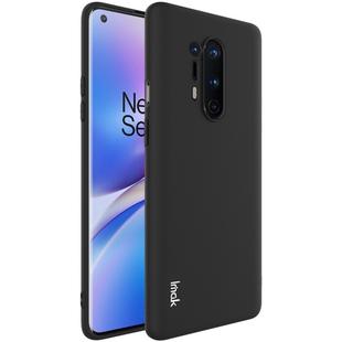 For OnePlus 8 Pro IMAK UC-1 Series Shockproof Frosted TPU Protective Case(Black)