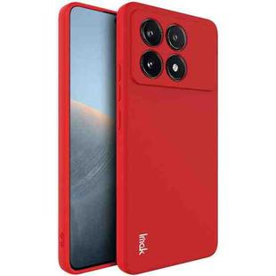 For Xiaomi Poco X6 Pro 5G/Redmi K70E 5G IMAK UC-4 Series Straight Edge TPU Soft Phone Case(Red)