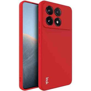 For Xiaomi Redmi K70 5G/K70 Pro 5G IMAK UC-4 Series Straight Edge TPU Soft Phone Case(Red)