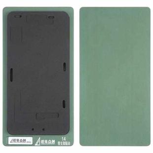 For iPhone 14 LCD Screen With Frame Bezel Positioning Mat Fixed Mold