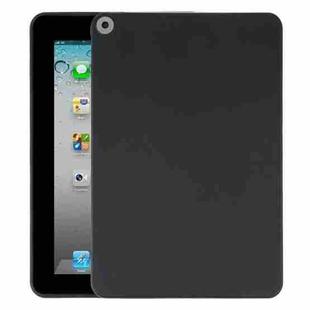 For iPad 4 / 3 / 2 / 1 TPU Tablet Case(Black)