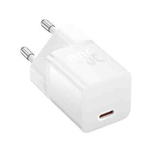 Baseus GaN5 30W USB-C / Type-C GaN Fast Charger, EU Plug(White)