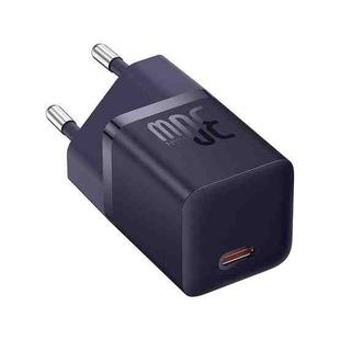 Baseus GaN5 30W USB-C / Type-C GaN Fast Charger, EU Plug(Purple)