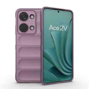 For OnePlus Ace 2V Magic Shield TPU + Flannel Phone Case(Purple)