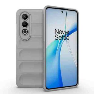 For OnePlus Nord CE4 5G Global Magic Shield TPU + Flannel Phone Case(Grey)