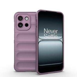 For OnePlus 13T 5G Magic Shield TPU + Flannel Phone Case(Purple)