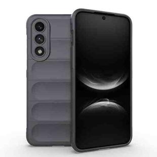 For OnePlus Ace 5 Ultra 5G / Nord CE5 Magic Shield TPU + Flannel Phone Case(Dark Grey)