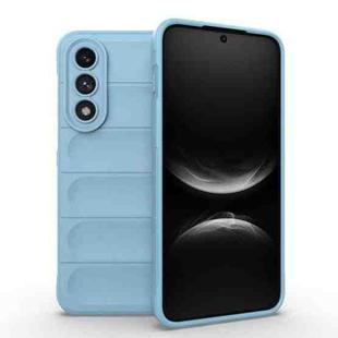 For OnePlus Ace 5 Ultra 5G / Nord CE5 Magic Shield TPU + Flannel Phone Case(Light Blue)