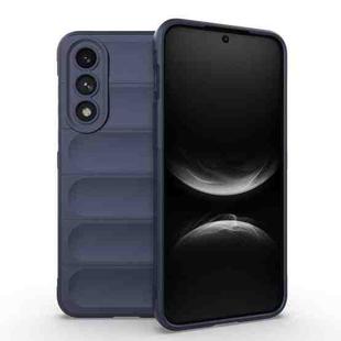 For OnePlus Ace 5 Ultra 5G / Nord CE5 Magic Shield TPU + Flannel Phone Case(Dark Blue)