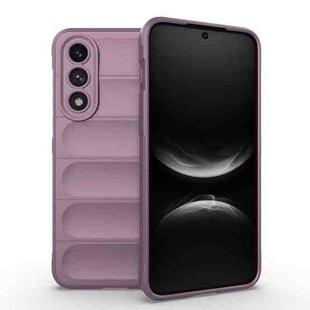 For OnePlus Ace 5 Ultra 5G / Nord CE5 Magic Shield TPU + Flannel Phone Case(Purple)