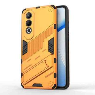 For OnePlus Nord CE4 5G Global Punk Armor 2 in 1 PC + TPU Phone Case with Holder(Orange)