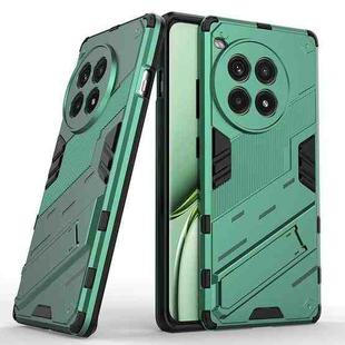 For OnePlus Ace 3 Pro 5G Punk Armor 2 in 1 PC + TPU Phone Case with Holder(Green)