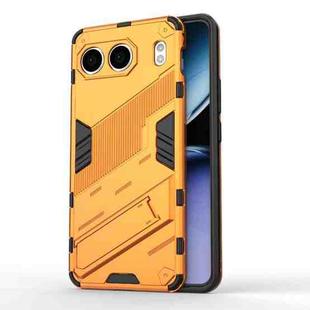 For OnePlus Nord 4 5G Global Punk Armor 2 in 1 PC + TPU Phone Case with Holder(Orange)