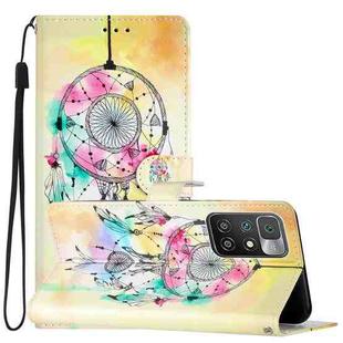 For Xiaomi Redmi 10 2022 Colored Drawing Leather Phone Case(Dream Catcher)