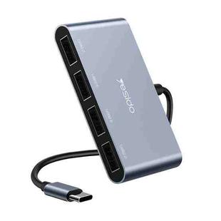 Yesido HB13 4 in 1 USB-C / Type-C Multifunction Docking Station HUB Adapter