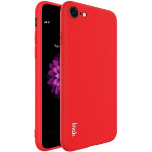 For iPhone SE 2022 / SE 2020 IMAK UC-1 Series Shockproof Frosted TPU Protective Case(Red)