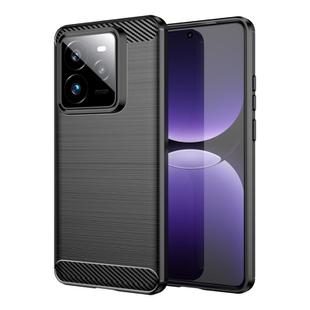 For Realme GT7 Pro Racing Brushed Texture Carbon Fiber TPU Phone Case(Black)