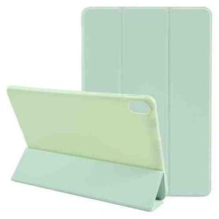 For Huawei MatePad SE 11 GEBEI 3-folding Holder Shockproof Flip Leather Tablet Case(Green)