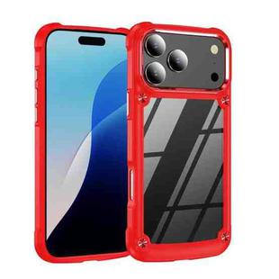 For iPhone 17 Pro Max TPU + PC Lens Protection Phone Case(Red)