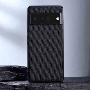 For Google Pixel 8 Nylon Cloth Texture Shockproof PC+TPU Phone Case(Black)
