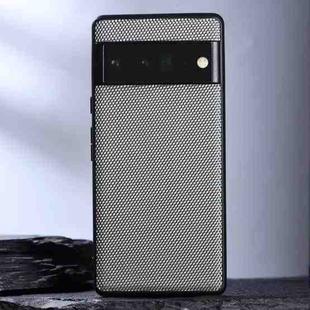 For Google Pixel 8 Pro Nylon Cloth Texture Shockproof PC+TPU Phone Case(Grey)