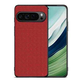 For Google Pixel 9 Nylon Cloth Texture Shockproof PC+TPU Phone Case(Red)