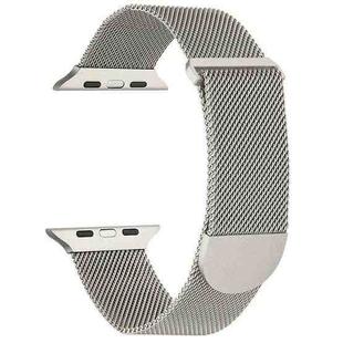 For Apple Watch 6 40mm Milanese Metal Magnetic Watch Band(Starlight)