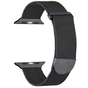 For Apple Watch Ultra 2 49mm Milanese Metal Magnetic Watch Band(Gunmetal)