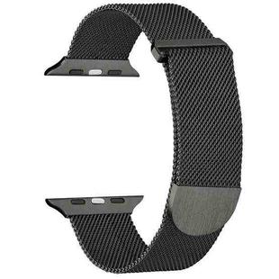 For Apple Watch Ultra 2 49mm Milanese Metal Magnetic Watch Band(Army Green)