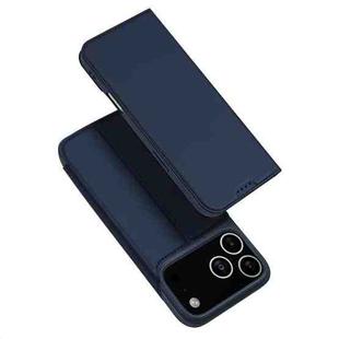 For iPhone 17 Pro Max DUX DUCIS Skin Pro Series Flip Leather Phone Case(Blue)