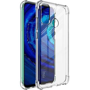 For Huawei P Smart 2020 IMAK Full Coverage Shockproof TPU Protective Case(Transparent)