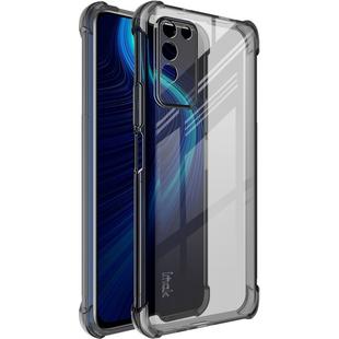 For Huawei Honor X10 5G IMAK Full Coverage Shockproof TPU Protective Case(Transparent Black)