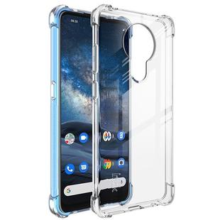 For Nokia 5.3 IMAK Full Coverage Shockproof TPU Protective Case(Transparent)