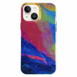 For iPhone 13 Double-sided Film Laser Phone Case(Colorful)