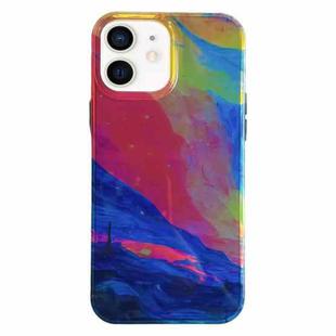 For iPhone 11 Double-sided Film Laser Phone Case(Colorful)