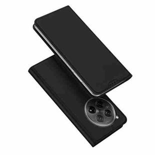 For OnePlus 12 DUX DUCIS Skin Pro Series Horizontal Flip Phone Leather Case(Black)