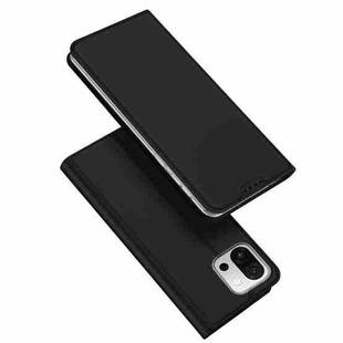 For OnePlus 13T DUX DUCIS Skin Pro Series Horizontal Flip Phone Leather Case(Black)