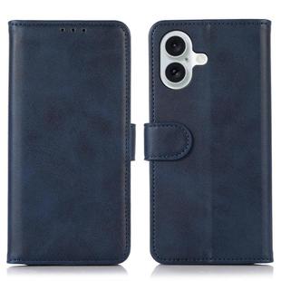 For iPhone 17 Cow Texture Leather Phone Case(Blue)